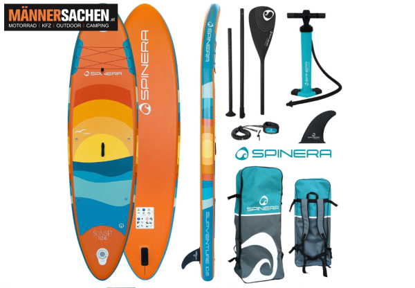 SPINERA Stand Up Board SUP Supventure Sunset 10.6 - 320 x 82 x 15 cm Stand Up Paddel