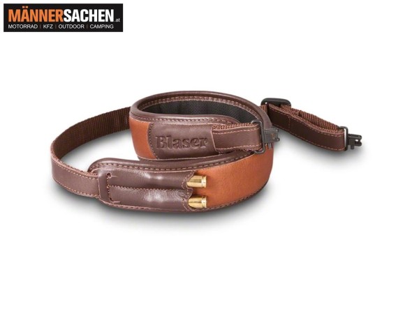 BLASER Gewehrriemen - Leder - Braun inkl. GRATISVERSAND