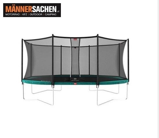 BERG TOYS Trampolin GRAND FAVORIT Regular 520 x 345 cm + mit Sicherheitsnetz Comfort