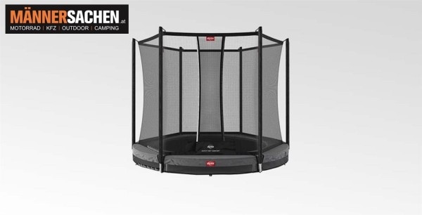 BERG TOYS Trampolin FAVORIT Inground 330 Grey + Safety Net Comfort 35.11.23.00