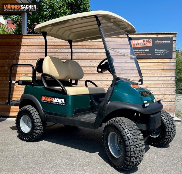 ClubCar Golfcarts Golfwagen Golfwagerl gebraucht Baujahr 2018 OFFROD Umbau 4-Sitzer Klappladefläche.