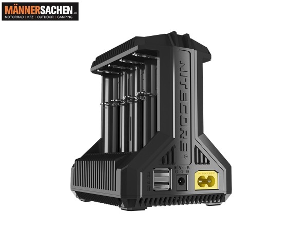 NITECORE i8 Schachtladegerät für 8 Akkus - somit können 8 Batterien gleichzeitig aufgeladen werden