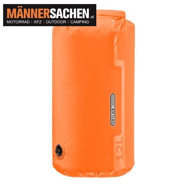 ORTLIEB DRY-BAG PS10 VALVE 12 Liter - ultraleichter wasserdichter Packsack mit Ventil LAGERND