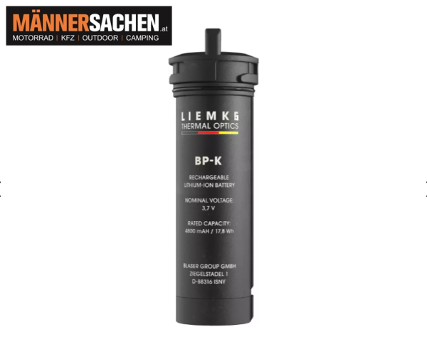 LIEMKE Batteriepack BP-K als zusätzlicher Wechsel-Akku für alle KEILER Modelle 80412223