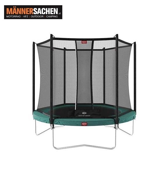 BERG TOYS Trampolin FAVORIT 330 cm REGULAR in grün mit Sicherheitsnetz COMFORT Artikel-Nr. 35.11.37.