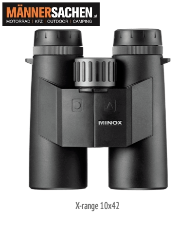 MINOX Fernglas X-range 10x42 mit Entfernungsmesser. Sehr gutes und günstiges Fernglas mit Entfernung