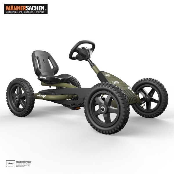 BERG GoCart Buddy Jeep® Junior Pedal Go-kart 2-8 Jahre Inkl. GRATISVERSAND 24.21.34.02