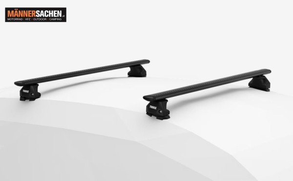 THULE WingBar Evo Dachträgersystem schwarz für T6 / T6.1 Bus 4 türig 2015-2024 Fixpunktmontage