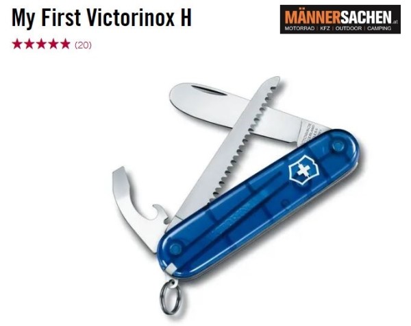 VICTORINOX Taschenmesser Kindermesser "My First Victorinox" 0.2373.T5