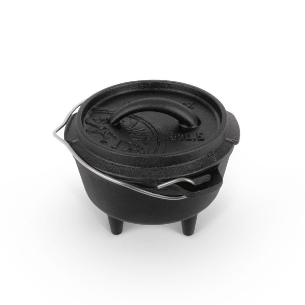 PETROMAX FEUERTOPF DUTCH OVEN FT 0.5 mit Fuß Gusseisentopf - Das Original